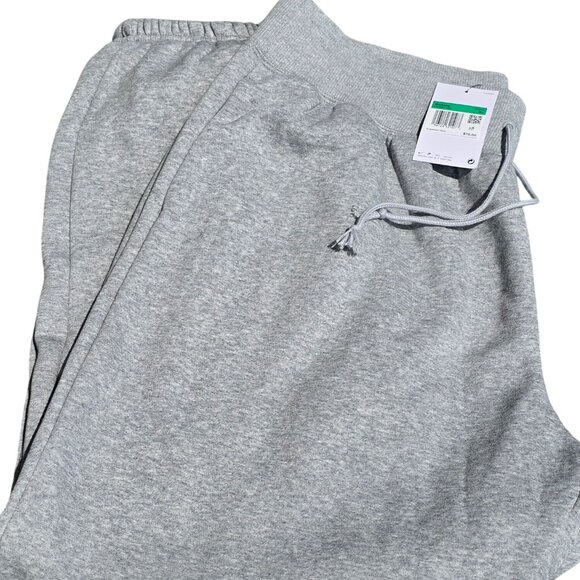 Nike Grey Joggers Sweatpants Draw String Pockets Logo Womens Size XL Athleisure - Picture 1 of 11